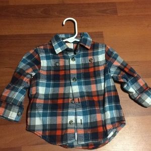 Plaid Twill button shirt
